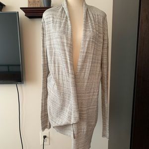Calvin Klein asymmetrical cardigan